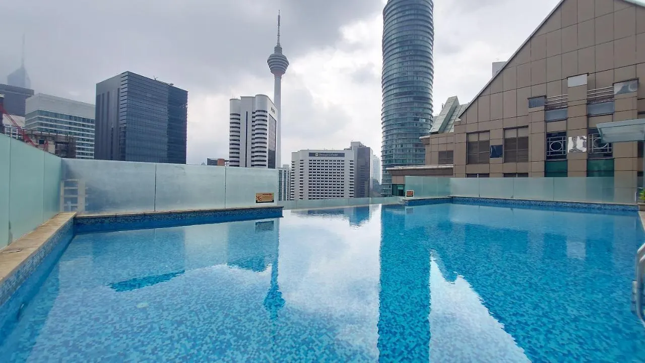 公寓 Klcc Suites 612 Bukit Bintang 8 Pax Free 2 Parking 吉隆坡